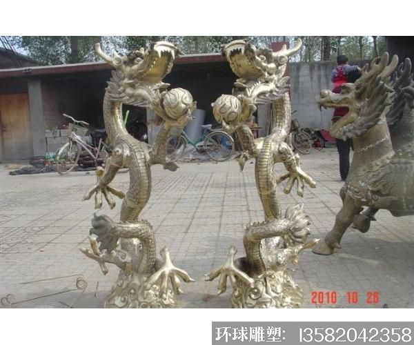 铜龙雕塑 大量批发