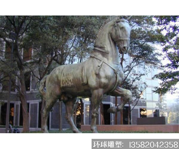 玻璃钢马雕塑丨树脂马(图片)
