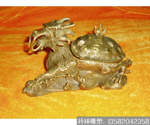 铜雕龙龟雕塑 加工定制厂家